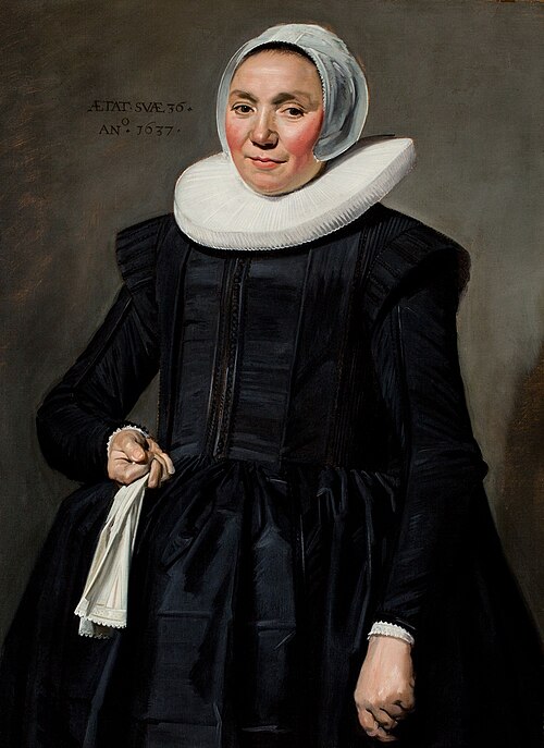 Portrait of a woman aged 36, 1637, Frans Hals
