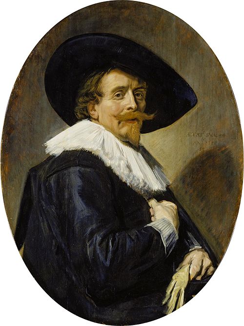 portrait d'un homme inconnu, 1638, Frans Hals