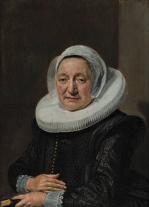 Portrait d'une femme, possible Judith van Breda, 1639, Frans Hals