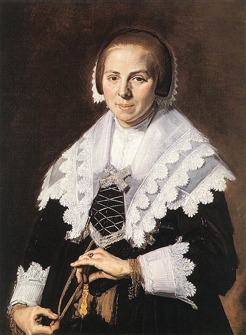 Portrait d'une femme, 1640, Frans Hals