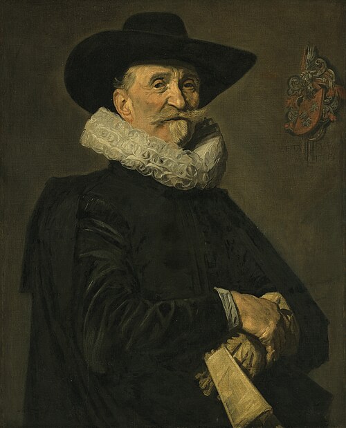 Portrait of an elderly man, 1643, Frans Hals