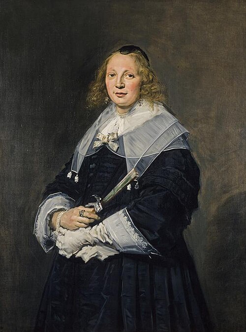 Portrait d'une femme, 1643, Frans Hals