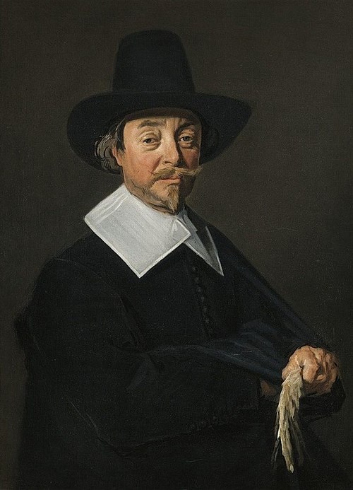 Portrait of a standing man, 1644, Frans Hals