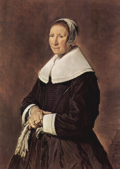Portrait of a Woman, 1648, Frans Hals