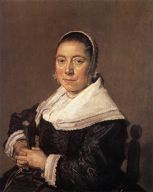 Portrait of Maria Vernatti, 1648, Frans Hals