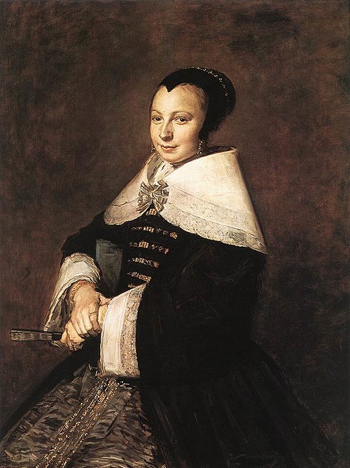 Portrait d'une femme, 1648, Frans Hals
