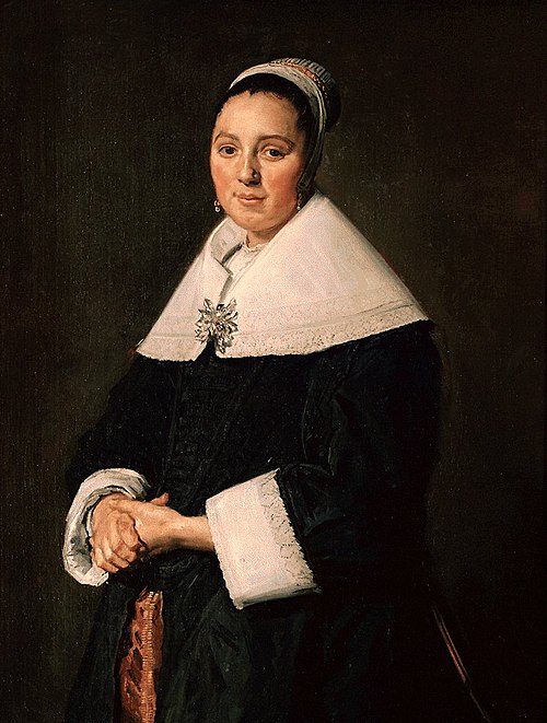 Portrait of a Woman, 1649, Frans Hals