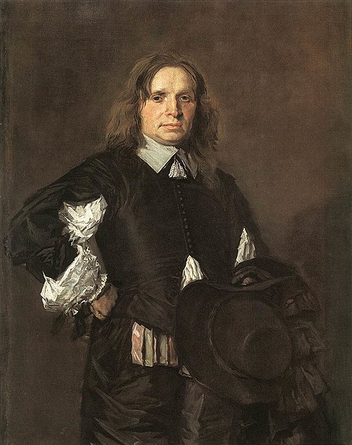 Portrait of a man, 1650, Frans Hals