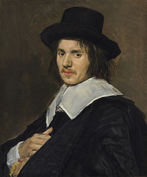 Portrait d'homme au chapeau, 1648, Frans Hals