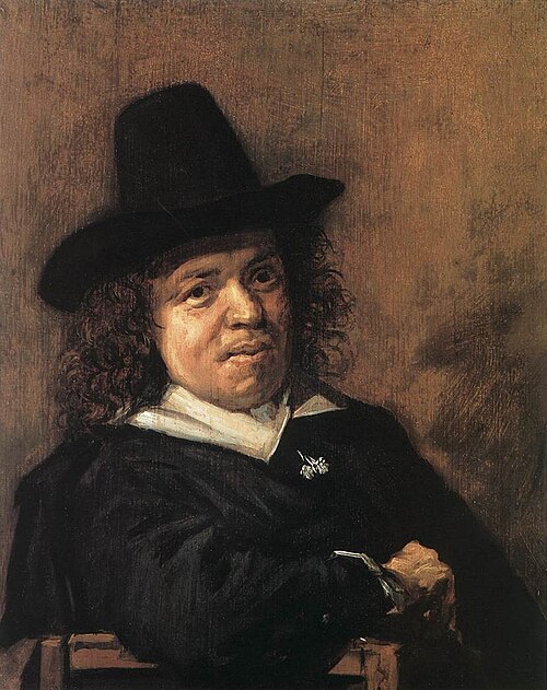 Portrait de Frans Jansz. Post (1612-1680), 1655, Frans Hals