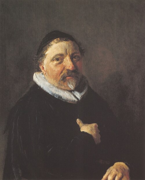 Portrait of Adrianus Tegularius, 1654, Frans Hals