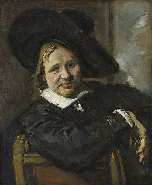 Portrait de Isaac Massa au chapeau, 1660, Frans Hals