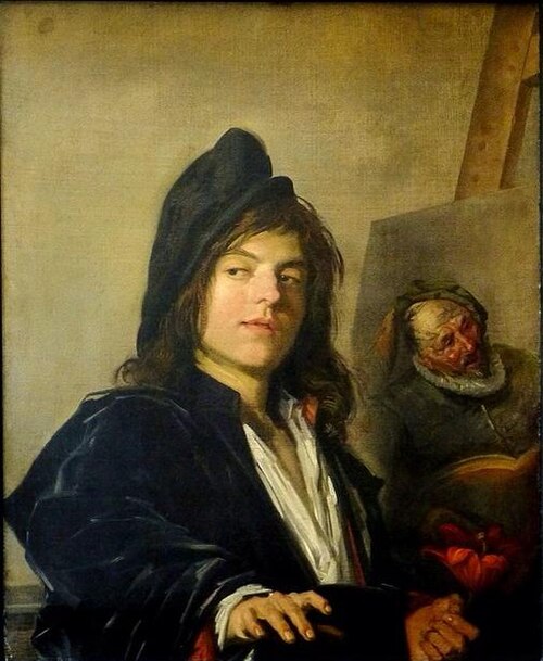 The Itinerant Painter, 1640, Frans Hals