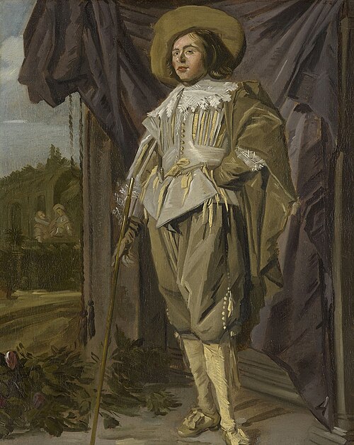 Standing Cavalier, 1630, Frans Hals