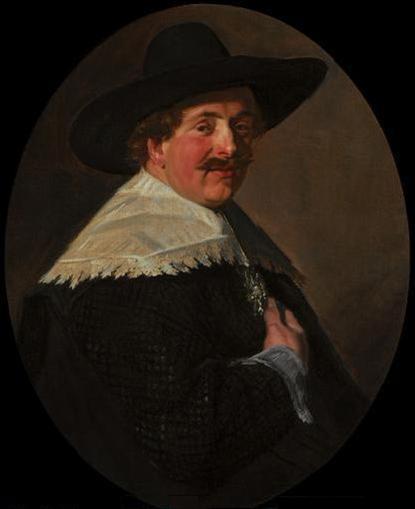 Portrait of a sitting man, 1630, Frans Hals