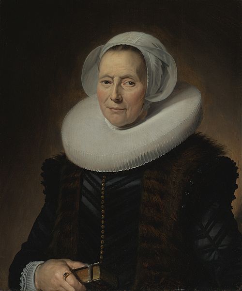 Portrait of Maritje Claesdr Vooght, 1639, Frans Hals