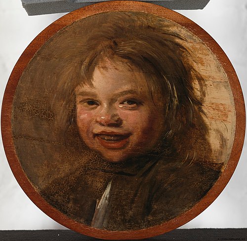 The laughing child, 1620, Frans Hals