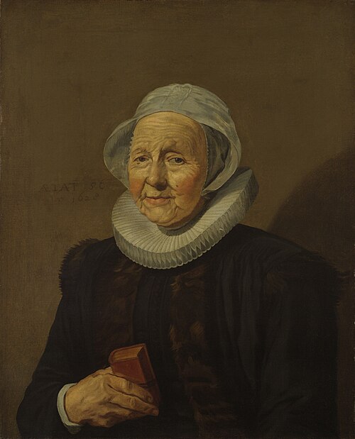 An Old Lady, 1628, Frans Hals