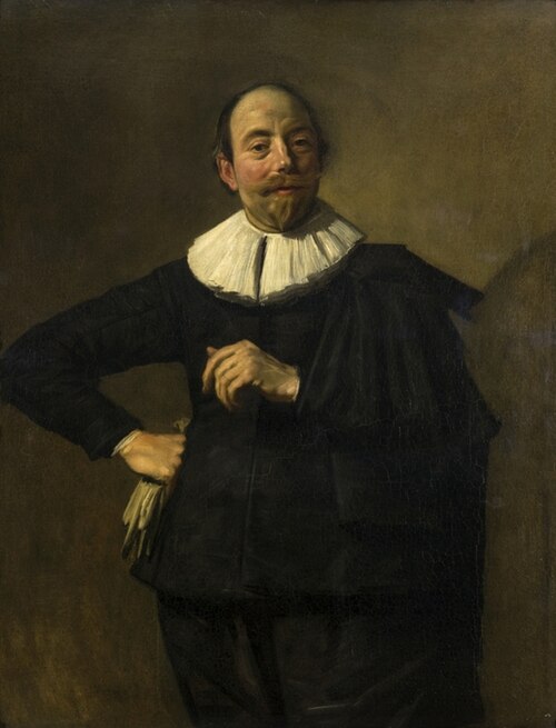 Portrait of a man, 1630, Frans Hals