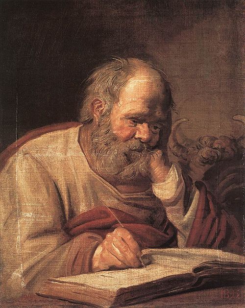 Évangéliste Luc, 1625, Frans Hals