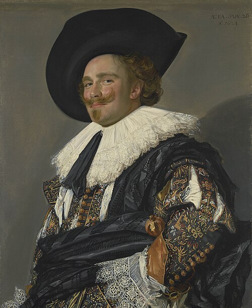 Laughing Cavalier, 1624, Frans Hals