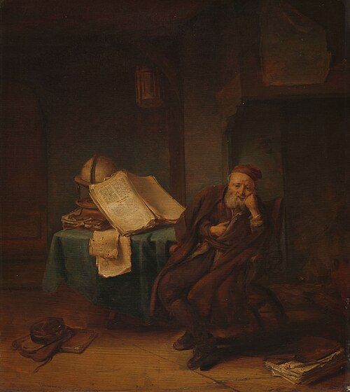 Philosopher in his Study, 1645, Jacob Spreeuwen
