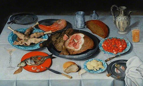 Breakfast Piece, 1614, Jacob van Hulsdonck