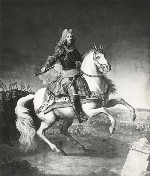 Reiterporträt des Jean-Philippe-Eugène de Merode-Westerloo, 1725, Jacob van Schuppen