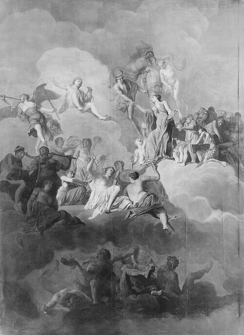 Allegorie der Malerei, 1726, Jacob van Schuppen