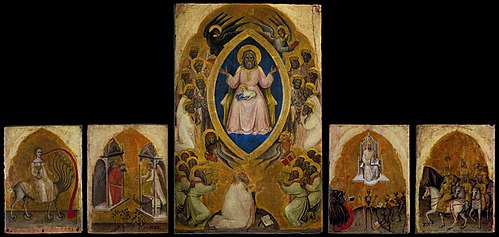 Polyptyque de l'Apocalypse, 1360, Jacobello Alberegno