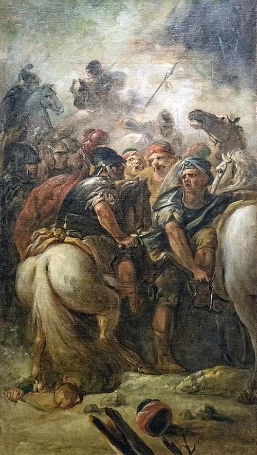 Choc de cavalerie, 1791, Jacques Gamelin