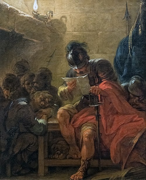 Scène de corps de garde, 1800, Jacques Gamelin