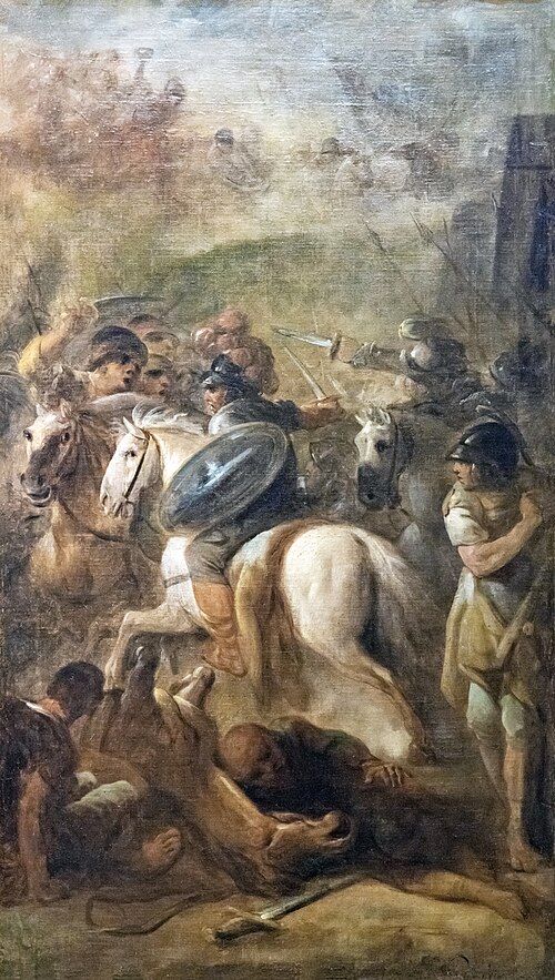 Choc de cavalerie (1791), 1791, Jacques Gamelin