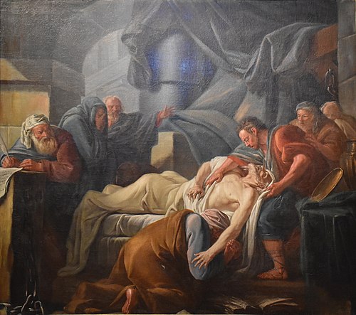 La mort de Socrate, 1800, Jacques Gamelin