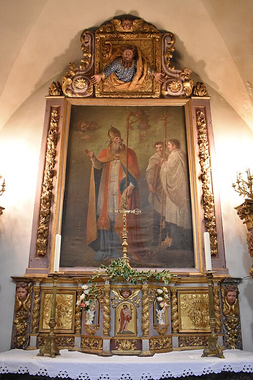 Saint Gimer suivi de deux clercs, 1796, Jacques Gamelin