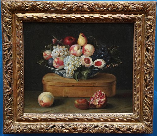 Nature morte au bol Wan Li, 1643, Jacques Linard