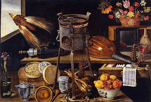 The Five Senses and the Four Elements, 1627, Jacques Linard