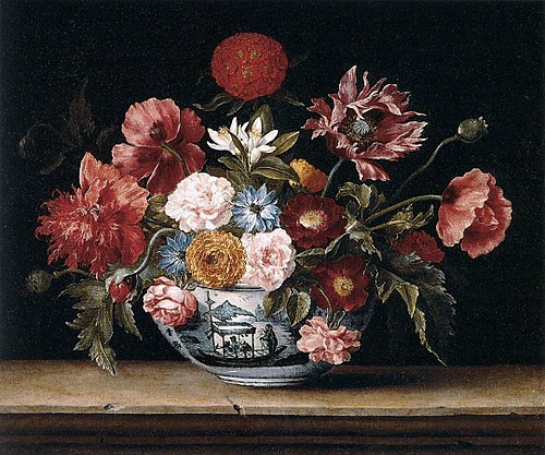 Chinese Bowl with Flowers, 1640, Jacques Linard