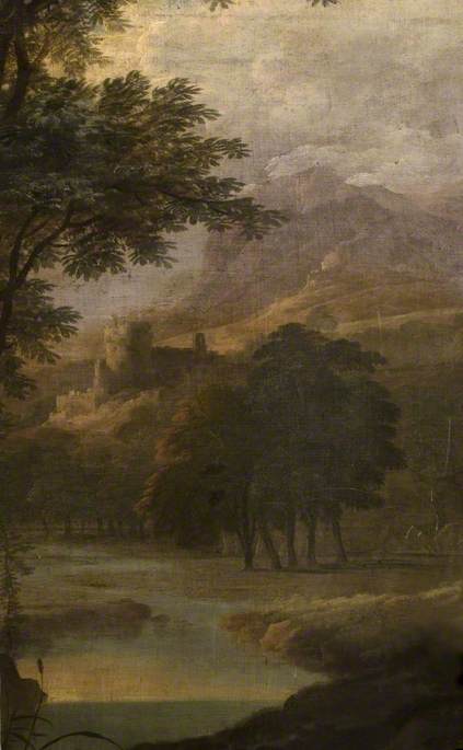 Landscape With Castle In Distance, 1712, Jacques des Rousseaux