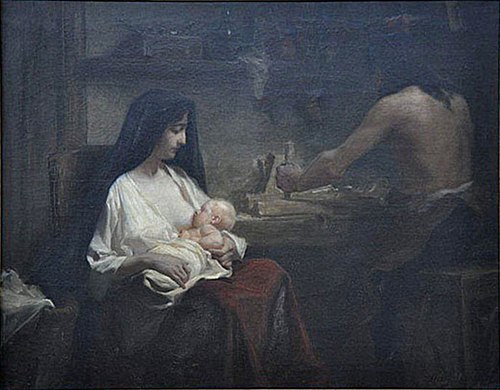 The Holy Family, 1888, Willy Martens