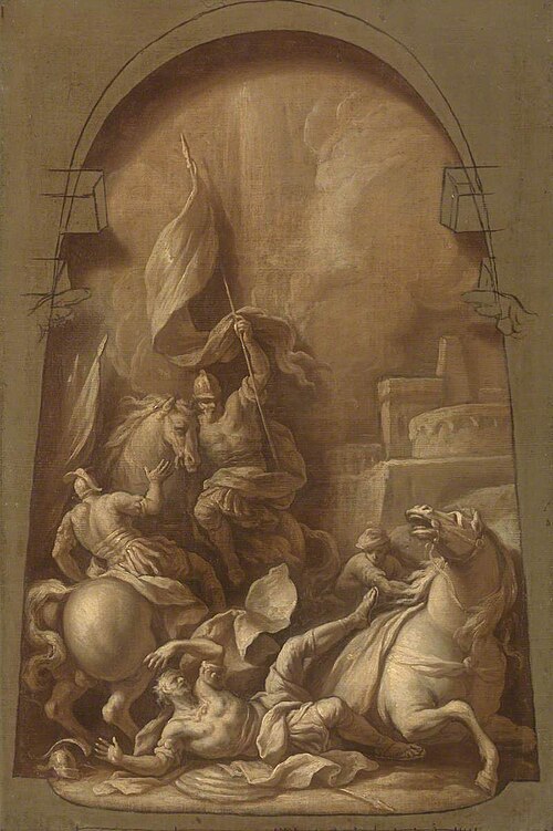 The Conversion of Saint Paul, 1710, James Thornhill