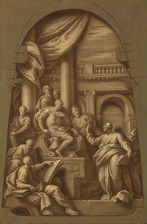 Saint Paul Before Agrippa, 1710, James Thornhill