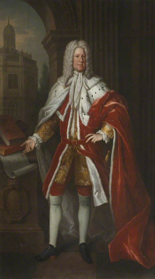 Charles Butler (1671–1758), 1st Earl of Arran, 1727, James Thornhill