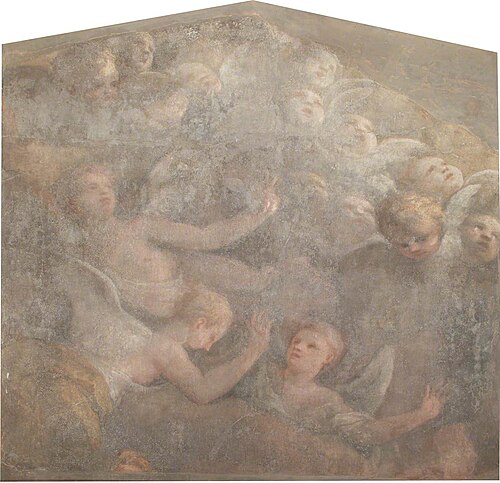 Old Chapel Reredos, Section 3 – Cherubs, , James Thornhill
