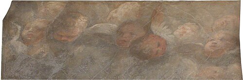 Old Chapel Reredos, Section 4 – Cherubs, , James Thornhill