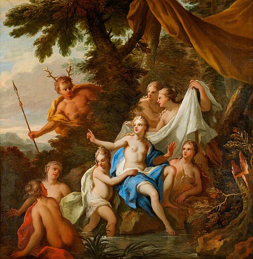Diana and Actaeon, 1704, James Thornhill