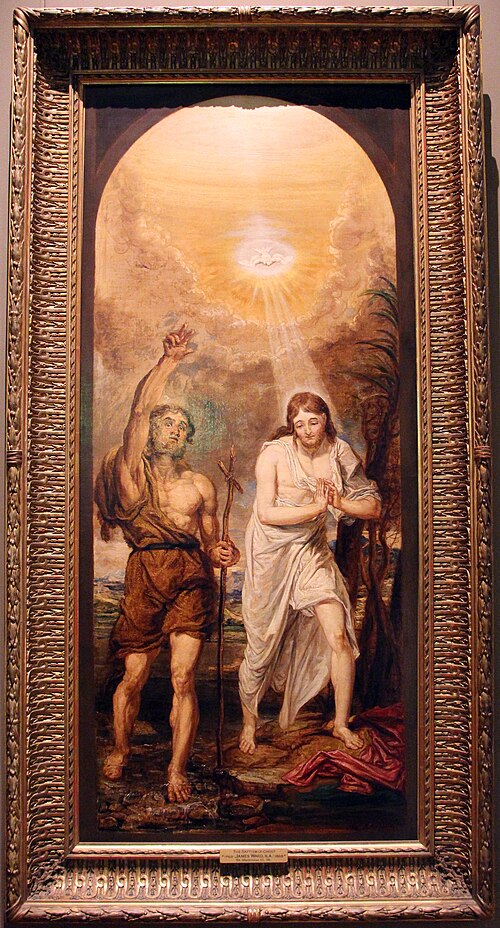 Le Baptême du Christ, 1841, James Ward