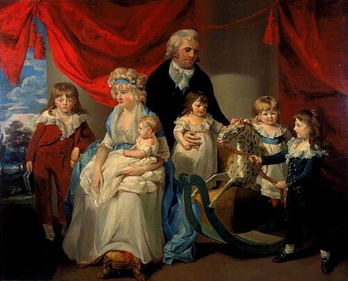 Michael Bryan and His Family, 1798, James Ward