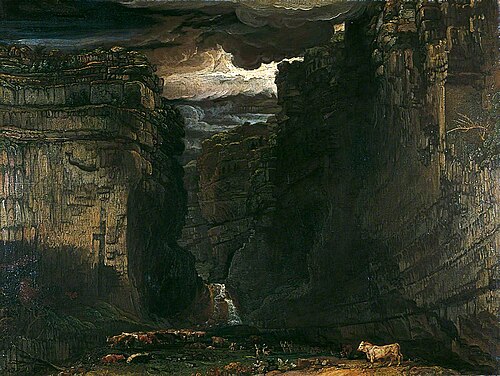 Gordale Scar, 1813, James Ward