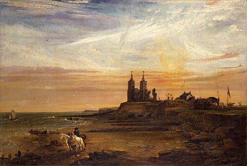 Reculver Church, Isle of Thanet, Kent, 1818, James Ward
